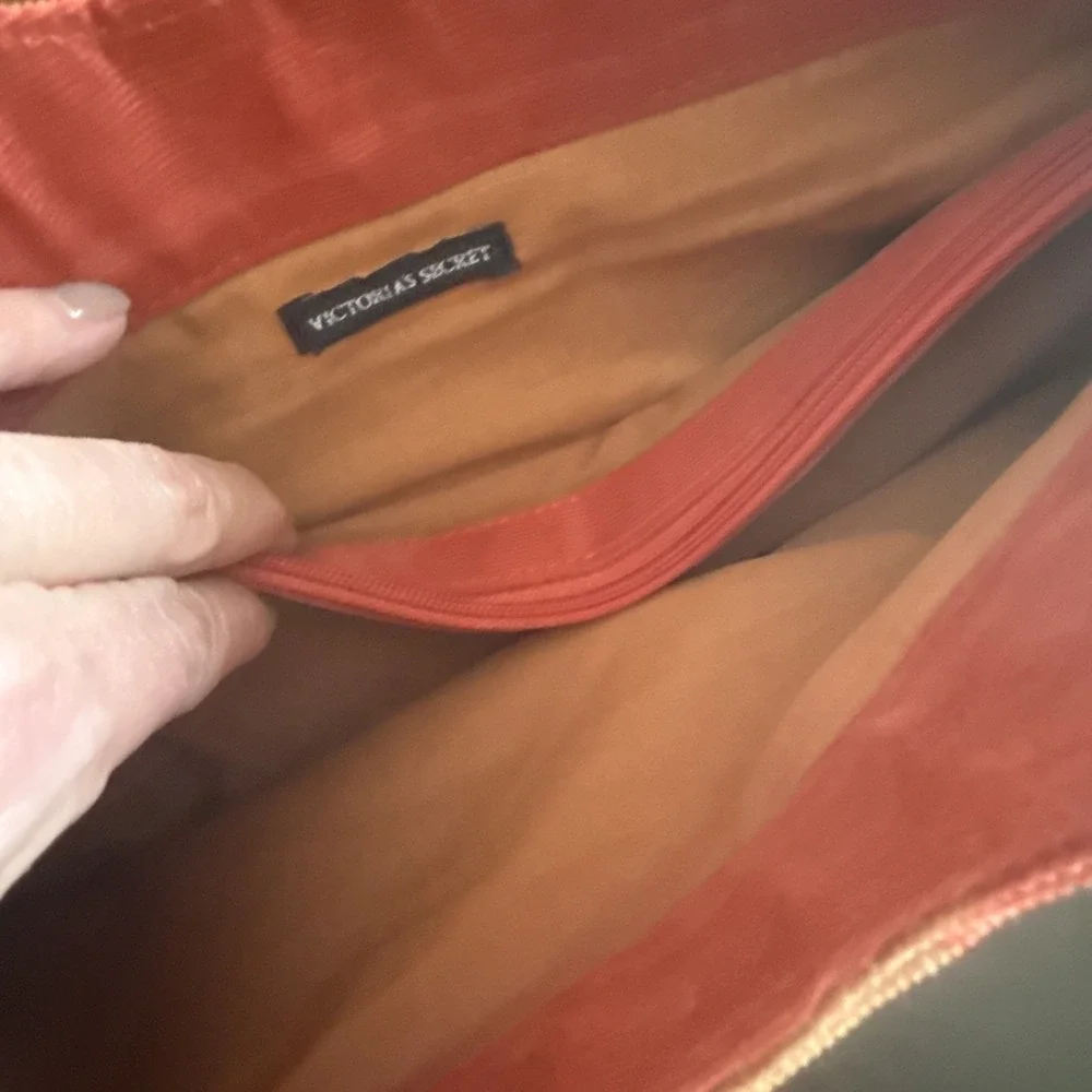 Victoria's‎ Secret Velvet Floral Purse Corduroy Unique NWT